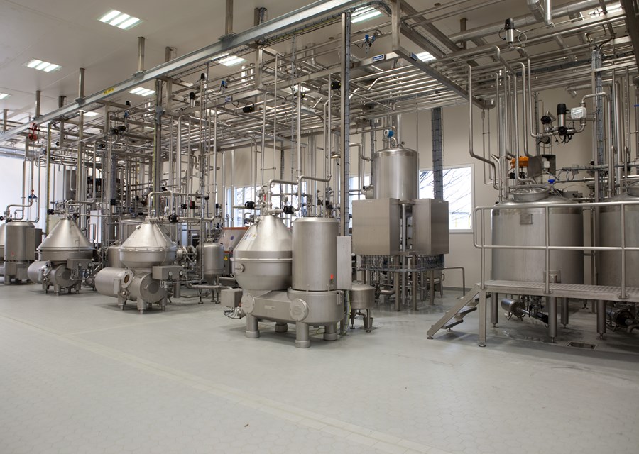 Biggest butter oil installation in Europe